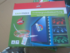 Lumina de fundal TV cu telecomanda Easymaxx foto