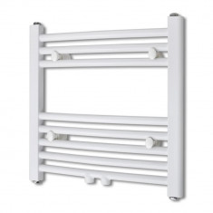 Radiator baie prosoape incalzire centrala 480x480 mm conector lateral foto