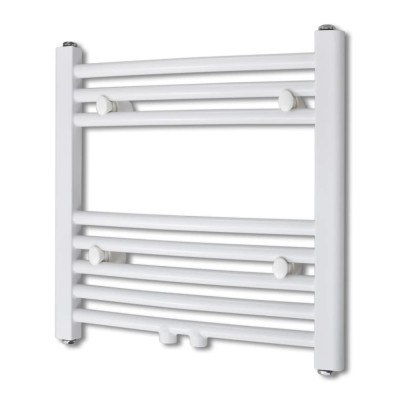 Radiator baie prosoape &amp;icirc;ncălzire centrală 480x480 mm conector lateral 140848 foto