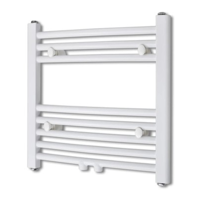 Radiator baie prosoape &amp;icirc;ncălzire centrală 480x480 mm conector lateral foto