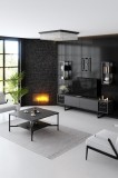 Cumpara ieftin Set de mobilier pentru living Black, Antracit- Negru