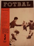 Revista veche fotbal - &quot;FOTBAL&quot;nr. 3 /1954