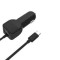 Alimentator USB bricheta auto cu cablu USB C 2 iesiri 2.4A negru Well