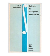M. L. Smoleanski - Tabele de integrale nedefinite - 107563