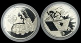 UCRAINA 5 HRIVNE 2024 , RACHETA ANTINAVA R-360 NEPTUN , UNC , in Capsula, Europa, Cupru-Nichel