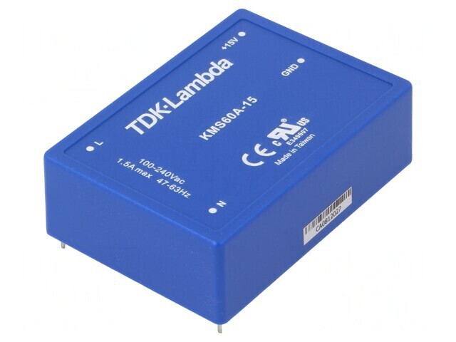 Convertor AC/DC 60W 15VDC KMS60A-15