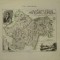 Harta regiunii Saone - Loire, Franta 1830