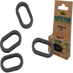 ANOURI OVALE KRYSTON RIG RINGS Black foto