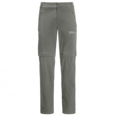 Pantaloni Jack Wolfskin Glastal Zip Off Pants 1508211-4143 verde foto