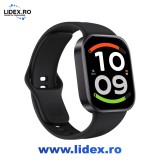 Smartwatch Xiaomi Redmi Watch 6 Active, AMOLED 1.85", Bluetooth, Monitorizare Ritm Cardiac, SpO2, Midnight Black