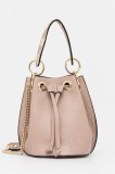 Answear Lab poseta de piele culoarea roz