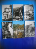 HOPCT LOT NR 300 - MANASTIRI DIN ..JUD VALCEA -6 CARTI POSTALE-RPR-CIRCULATE