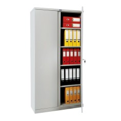 Dulap metalic Kronberg IVT Office4 cu 2 usi si inchidere cheie 1830x915x458 mm