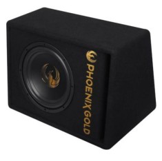 Subwoofer activ Z12AB Phoenix Gold, 12 inch, 250W RMS, max 500W, kit de cabluri incluse CarStore Technology
