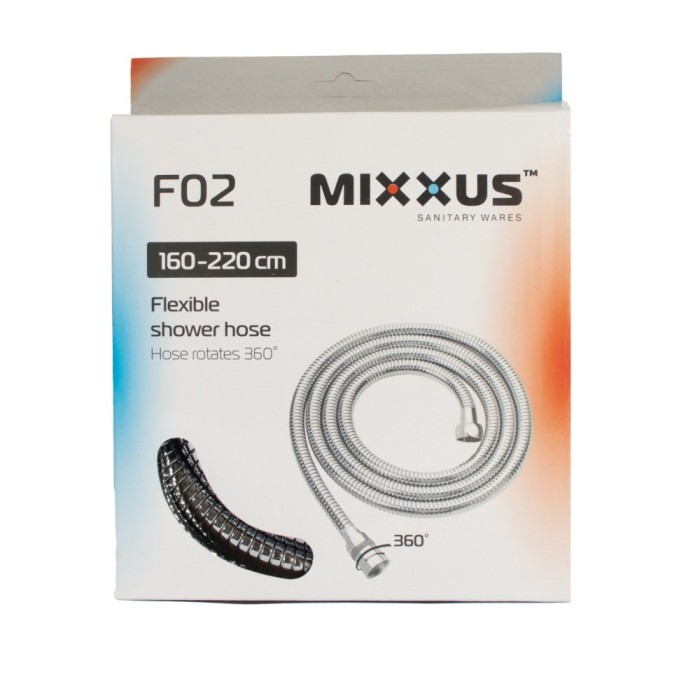 FURTUN DUS 160-220 CM CHROME Mixxus Hose Chr.F02 Innovative ReliableTools