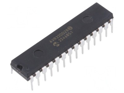 Microcontroler AVR SPDIP28 23 &amp;Icirc;ntreruperi 1 Comparator AVR32 foto