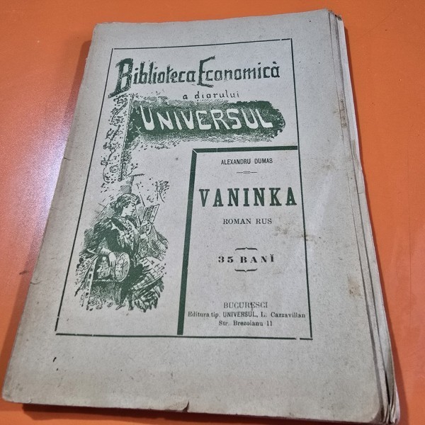 Vaninka - Al. Dumas