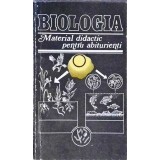 BIOLOGIA. MATERIAL DIDACTIC PENTRU ABITURIENTI-COLECTIV-258081