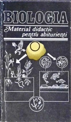 BIOLOGIA. MATERIAL DIDACTIC PENTRU ABITURIENTI-COLECTIV-240177 foto