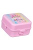 Cutie de pr&acirc;nz pentru copii, compartimentată, plastic, roz, 13,5 x 13 x 8 cm, 1100 ml
