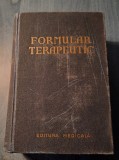 Formular terapeutic 1956 Neuman Maur
