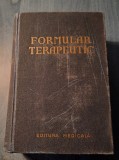 Formular terapeutic 1956 Neuman Maur