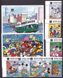 Antigua si Barbuda 1994 Disney Hong Kong MI 1924-1931 + 2 bl.282,283 MNH, Nestampilat