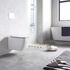 VAS WC SUSPENDABIL MARTIN SLIM RIMLESS DUROPLAST
