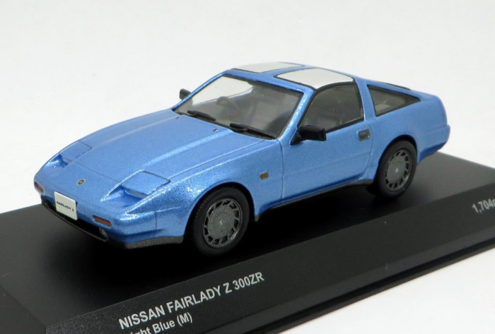 KYOSHO Nissan Fairlady Z 300ZX ( light blue ) 1989 1:43