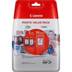 Combo-Pack Original Canon Black/COlor, PG-545XL/CL-546XL, pentru Pixma