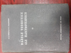 Bazele teoretice ale electrotehnicii- vol.2 -Neimann L.R, Kalatarov P.L foto