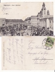 Oradea (Bihor), Nagyvarad - Piata- animata