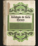 Cumpara ieftin ANTOLOGIE DE TEXTE LITERARE - PENTRU ANUL II-LICEU - SILVESTRU BOATCĂ, Clasa 10, Limba Romana