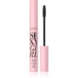 Eveline Cosmetics Sexy Girl bază pentru gene cu efect de nutritiv 2in1 Black 10 ml