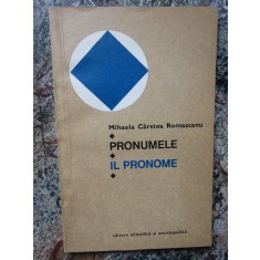 Mihaela C&acirc;rstea Romașcanu, Pronumele. Il pronome, București 1975