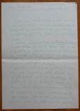 Cumpara ieftin Manuscris olograf Geo Bogza, 5 pagini, 1970, eseu literar