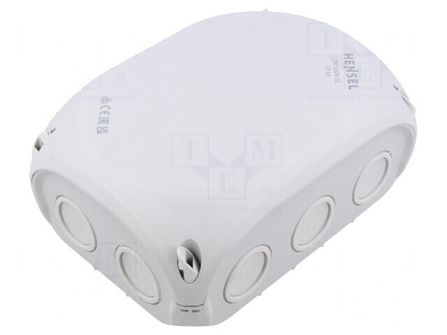 Cutie de Conexiuni IP66 130x180x77mm Gri
