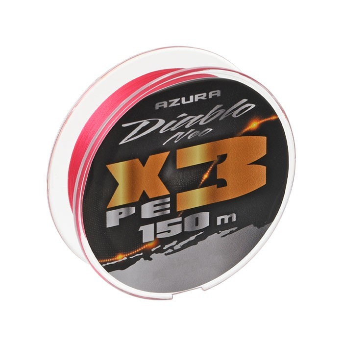Fir Textil Azura Diablo Neo X3 Pink #0.2 / 0,074mm / 150m