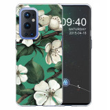 Husa TPU OEM Shockproof Painted Sasanqua pentru OnePlus 9 Pro, Multicolor