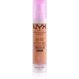 NYX Professional Makeup Bare With Me Concealer Serum hidratant anticearcan 2 in 1 culoare 8.5 Caramel 9,6 ml