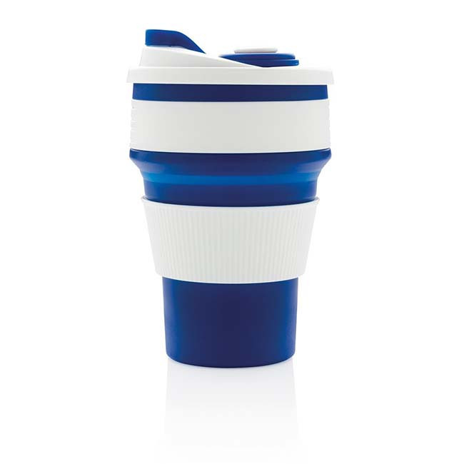 Pahar pliabil - Take Away Cup, Albastru, 350 ml