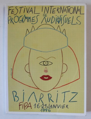 FESTIVAL INTERNATIONAL DE PROGRAMMES AUDIOVISUELS , BIARRITZ , 16 -21 JANVIER , 1996 foto