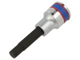Cheie tubulară imbus HEX 9mm 1/2 80mm oțel crom-vanadium