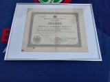 Regalitate ,BREVET MEDALIA JUBILIARA REGELUI CAROL I