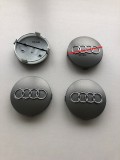 Capace Janta Auto Audi Gri 60mm/57mm, Set 4 Bucati