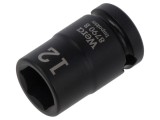 Cap tubular HEX 12mm 3/8 pentru impact 30mm IMPAKTOR