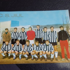 Foto-pliant cu autografe Jiul 1975-1976