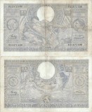 1942 (23 VI), 100 francs (P-107a.26) - Belgia