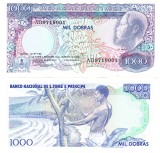 Sao tome si Principe 1 000 1000 Dobras 1989 P-62 UNC