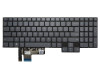 Tastatura Laptop, Lenovo, Legion 7-15IMHg05 Type 81YU, iluminata, RGB, layout US